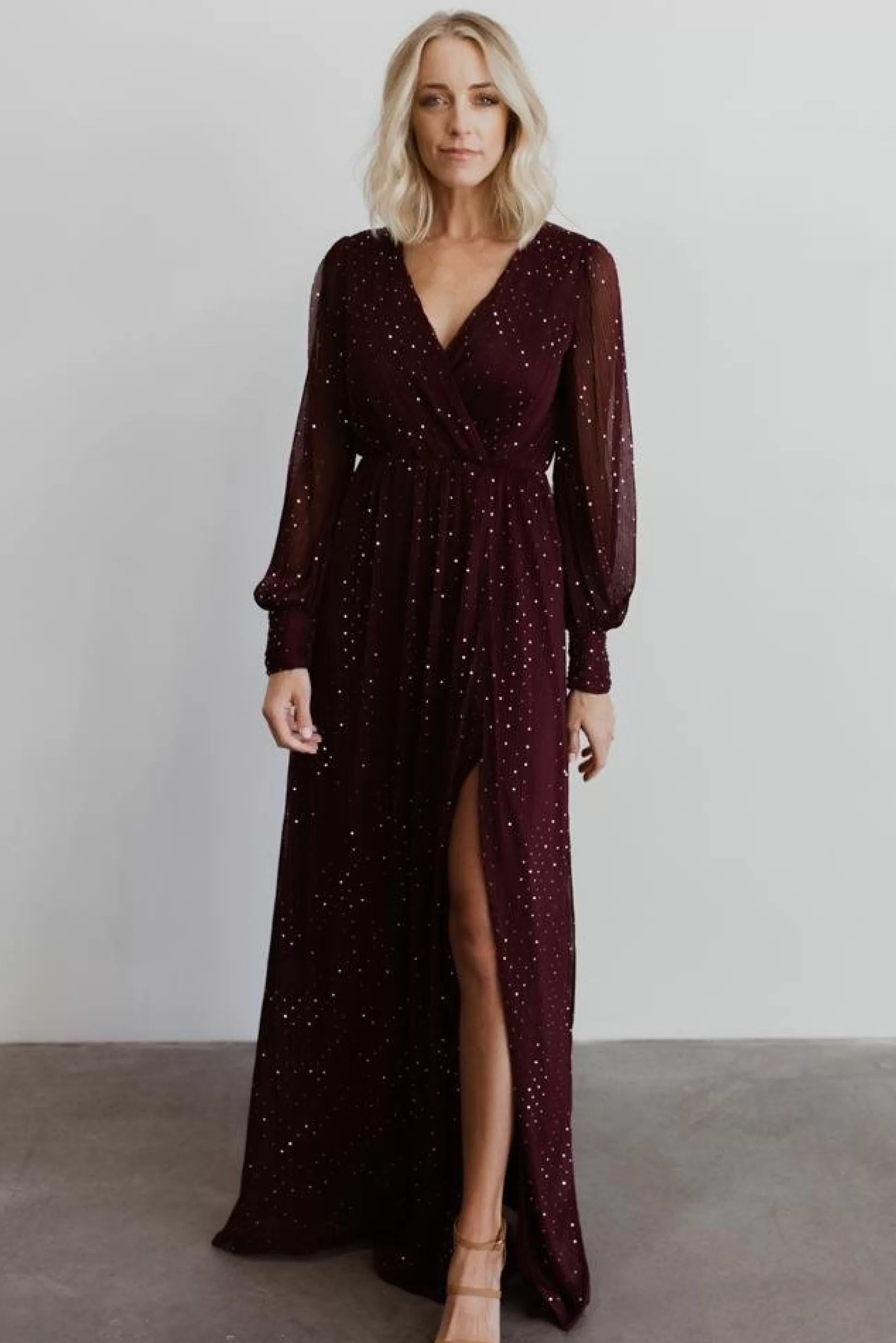 SALE | Baltic Born Abigail Sparkle Gown | Mulberry