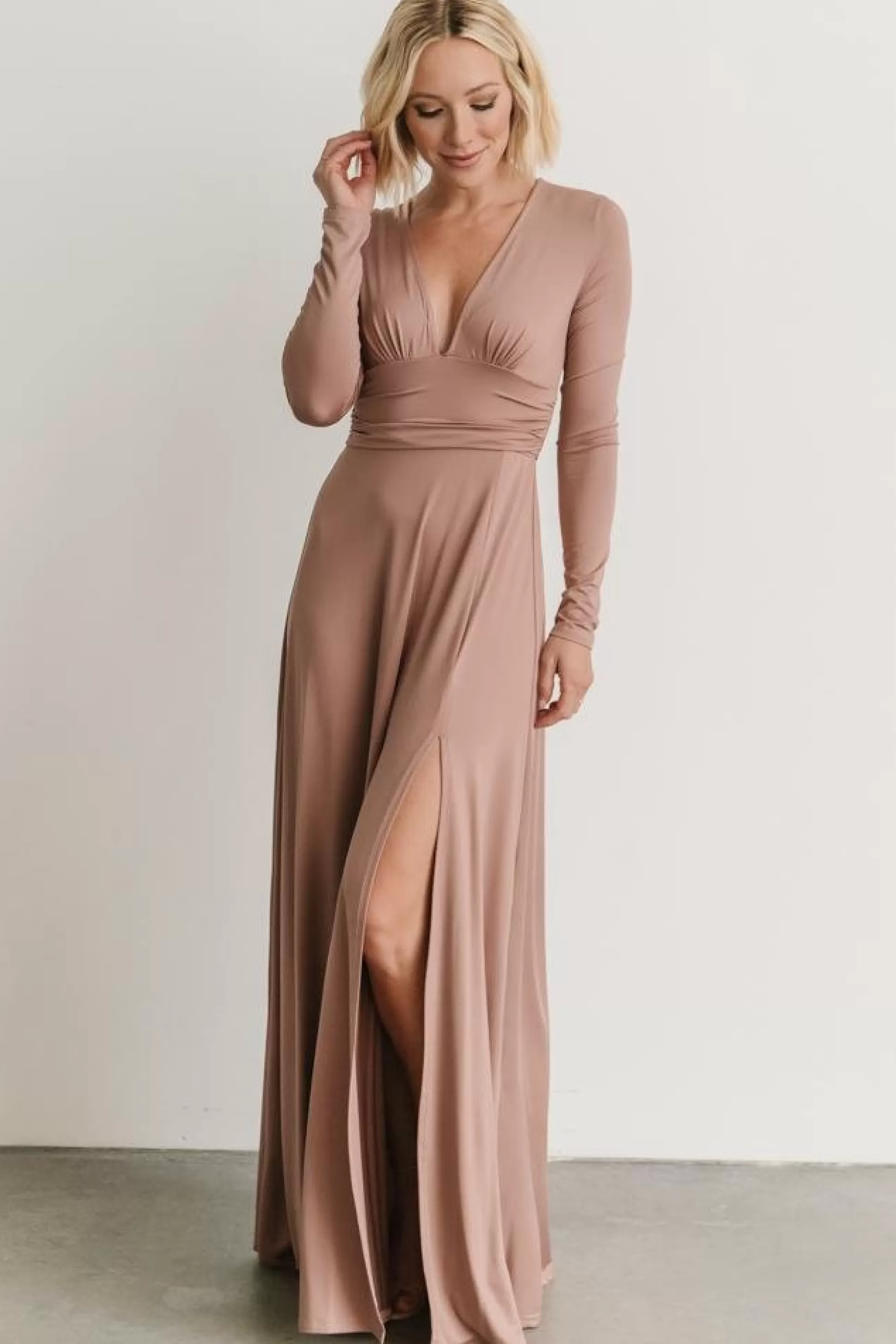 maxi dresses | WEDDING SUITE | Baltic Born Arianna Maxi Dress | Dusty Mauve