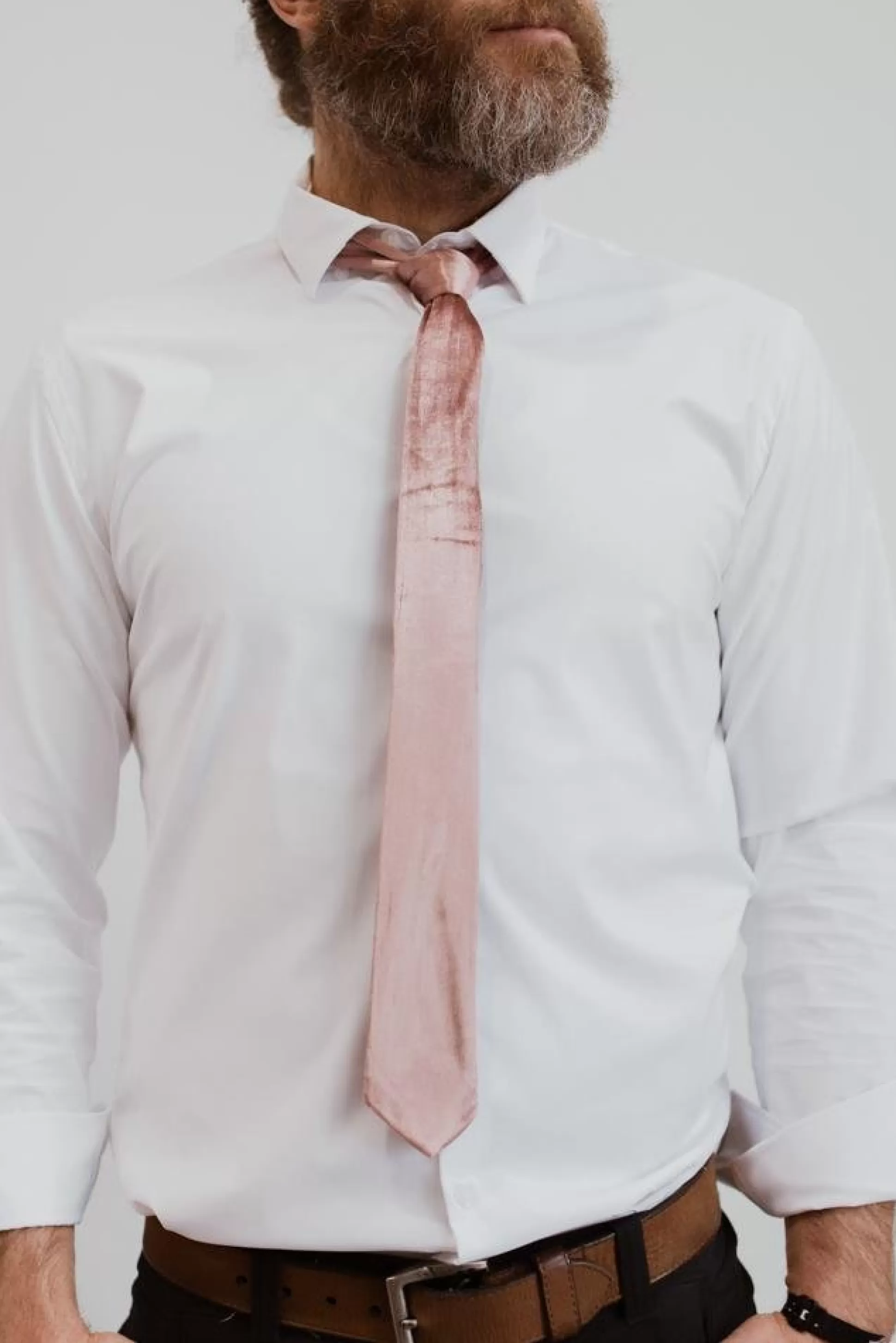 ties | Baltic Born Classic Velvet Tie | Mauve