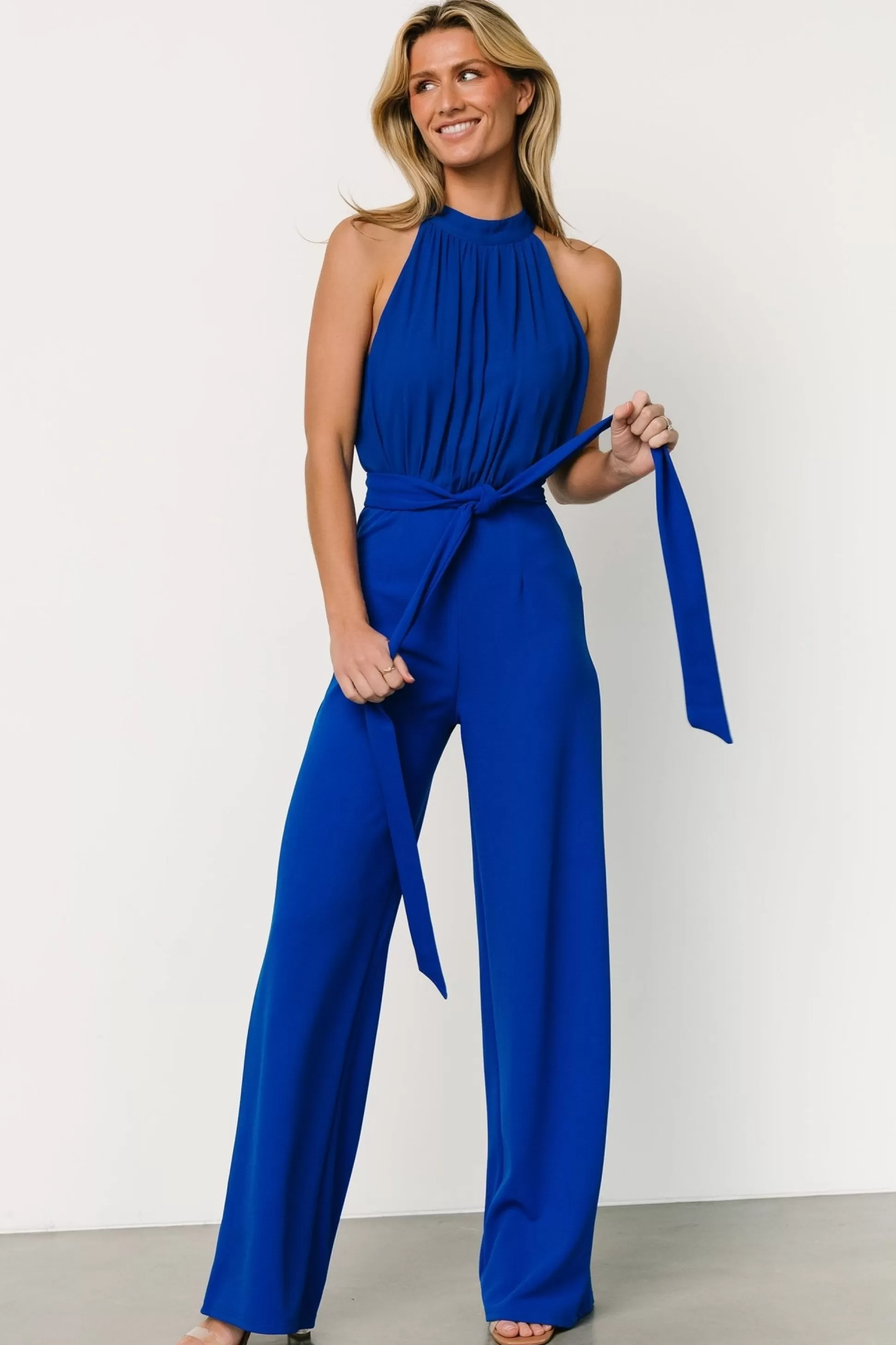 JUMPSUITS + ROMPERS | Baltic Born Erin Jumpsuit | Cobalt