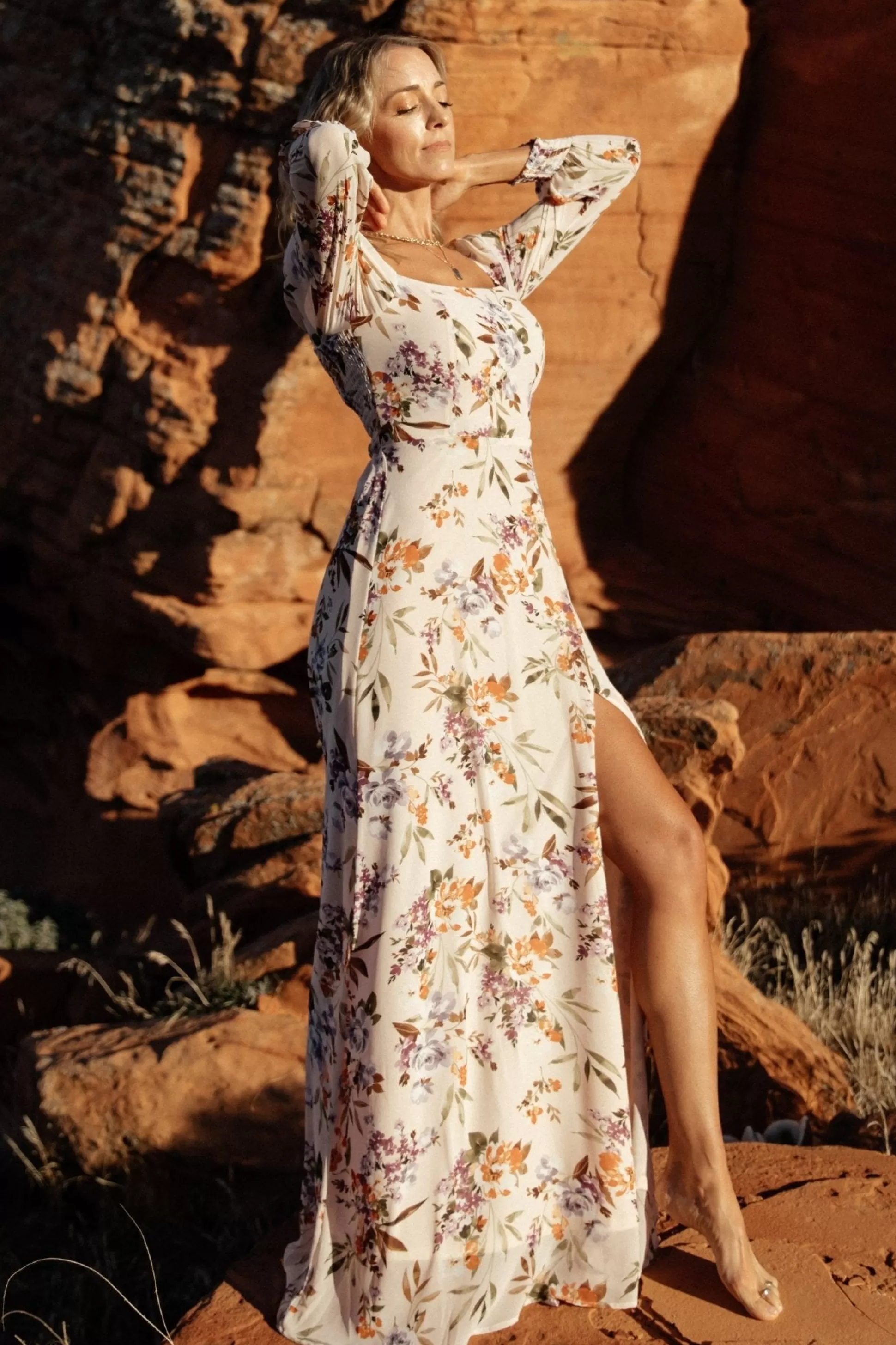 maxi dresses | WEDDING SUITE | Baltic Born Giselle Maxi Dress | Blush Multi Floral