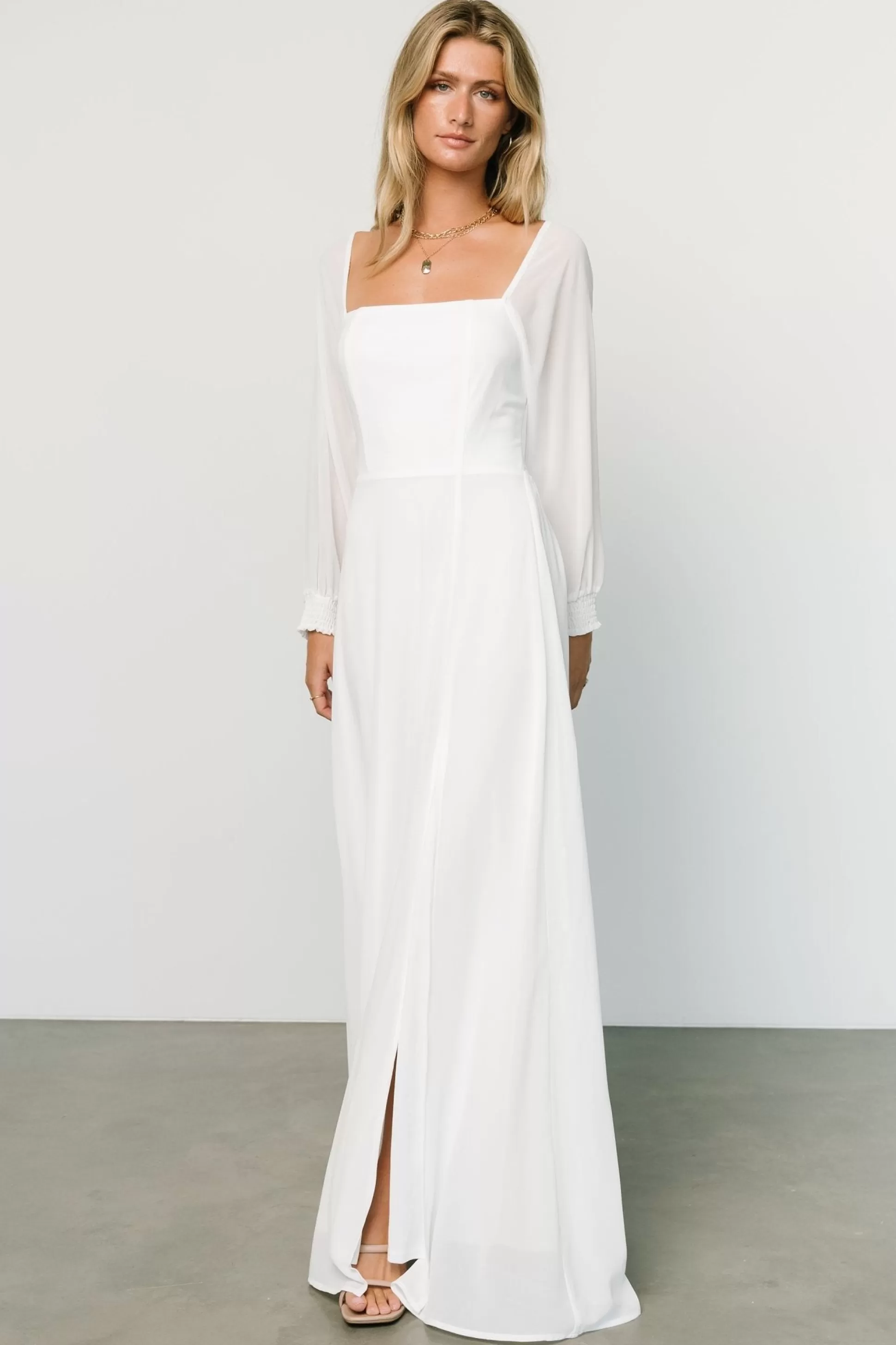 maxi dresses | WEDDING SUITE | Baltic Born Giselle Maxi Dress | White