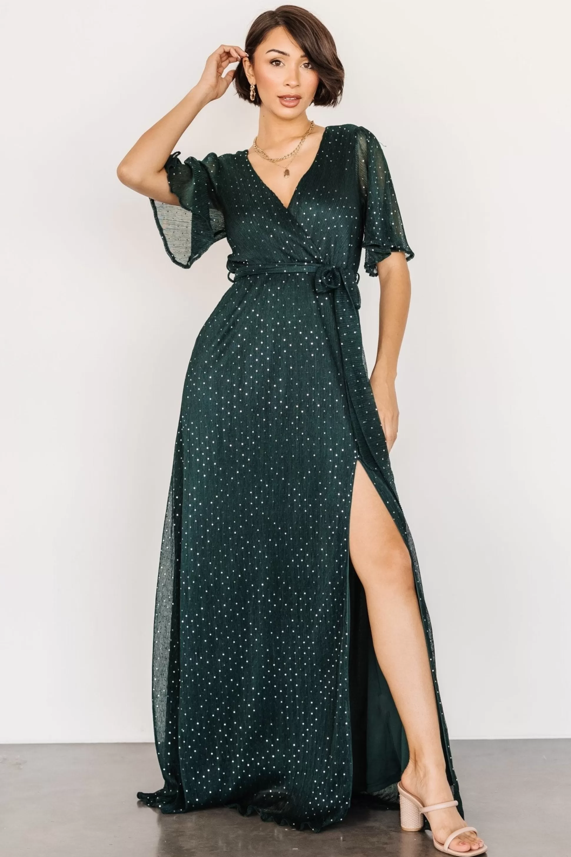 SALE | Baltic Born Grace Sparkle Gown | Emerald