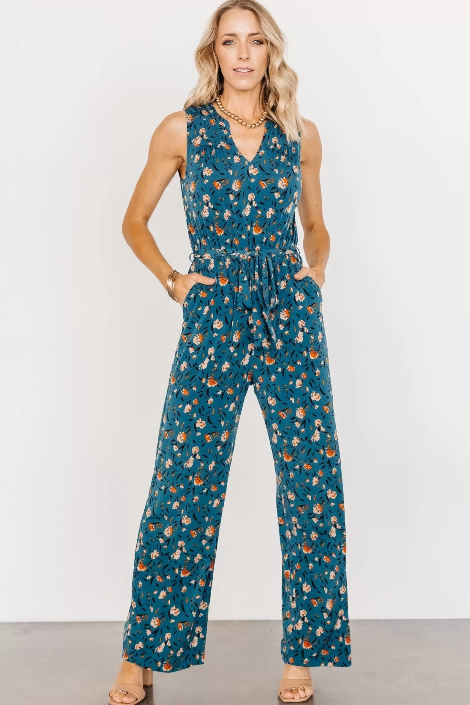 SALE | Baltic Born Grove Tank Jumpsuit | Topaz Multi