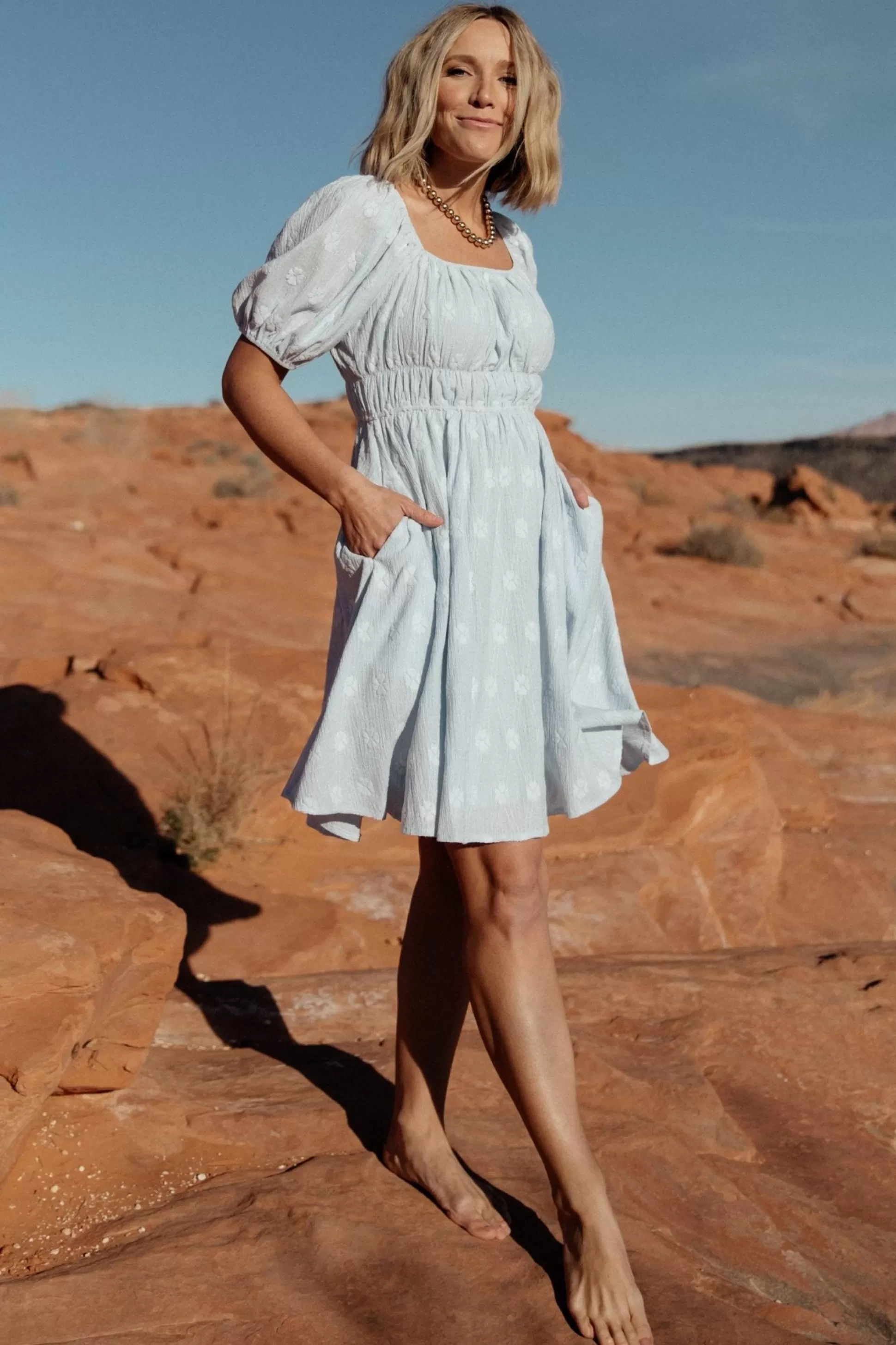 short dresses | EXTENDED SIZING | Baltic Born Lexington Short Dress | Blue