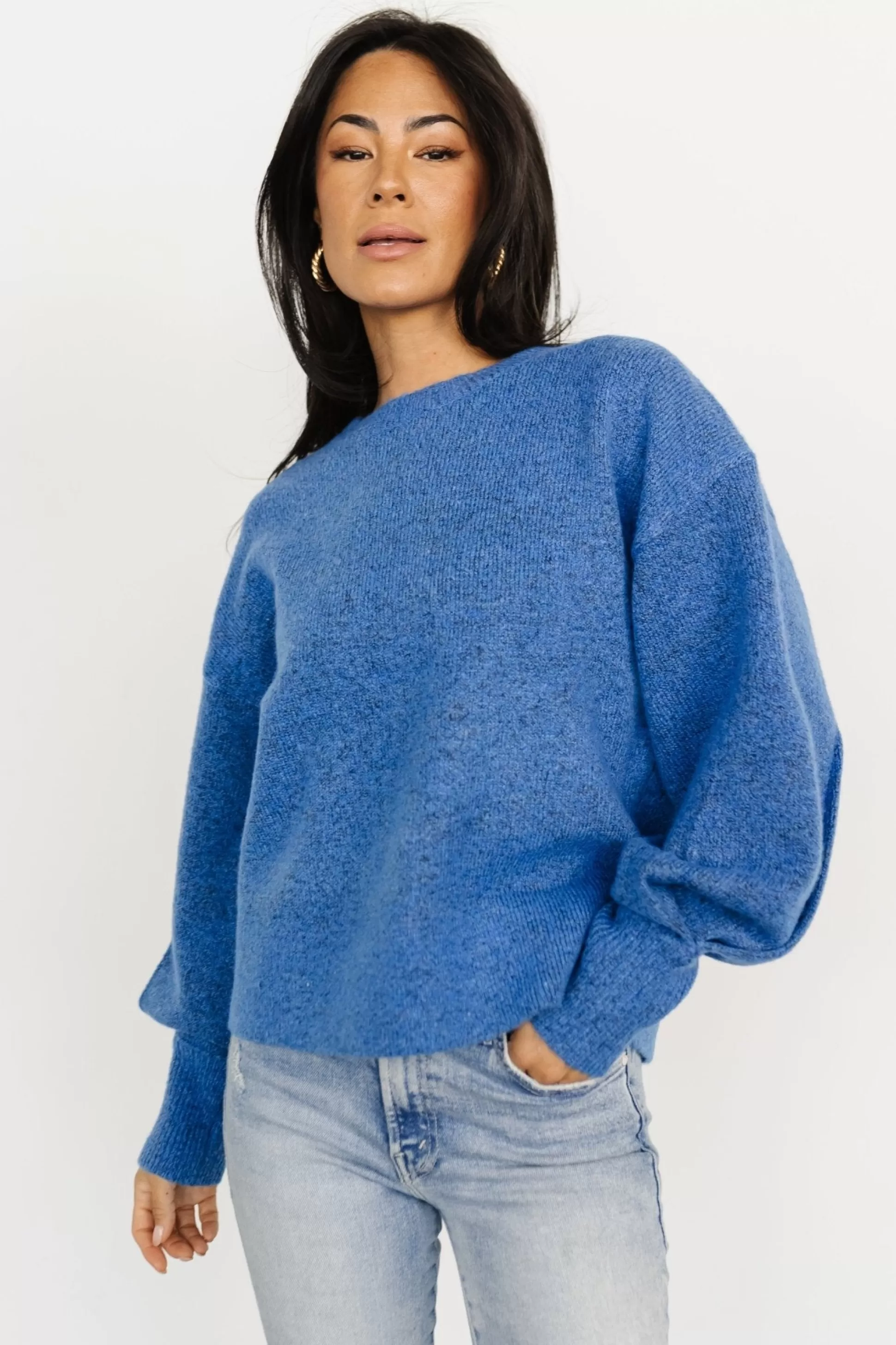 sweaters | Baltic Born Lublin Sweater | Blue