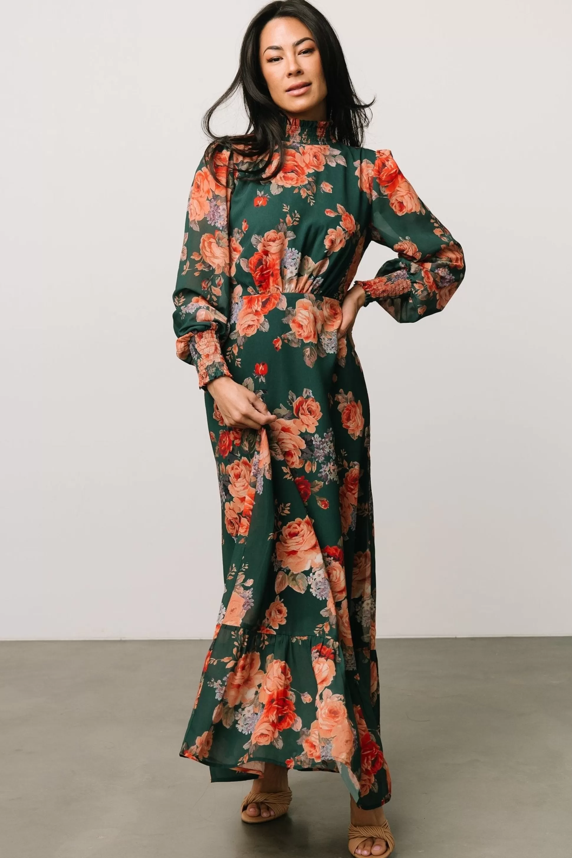 DRESSES | maxi dresses | Baltic Born Luciana Maxi Dress | Green Multi