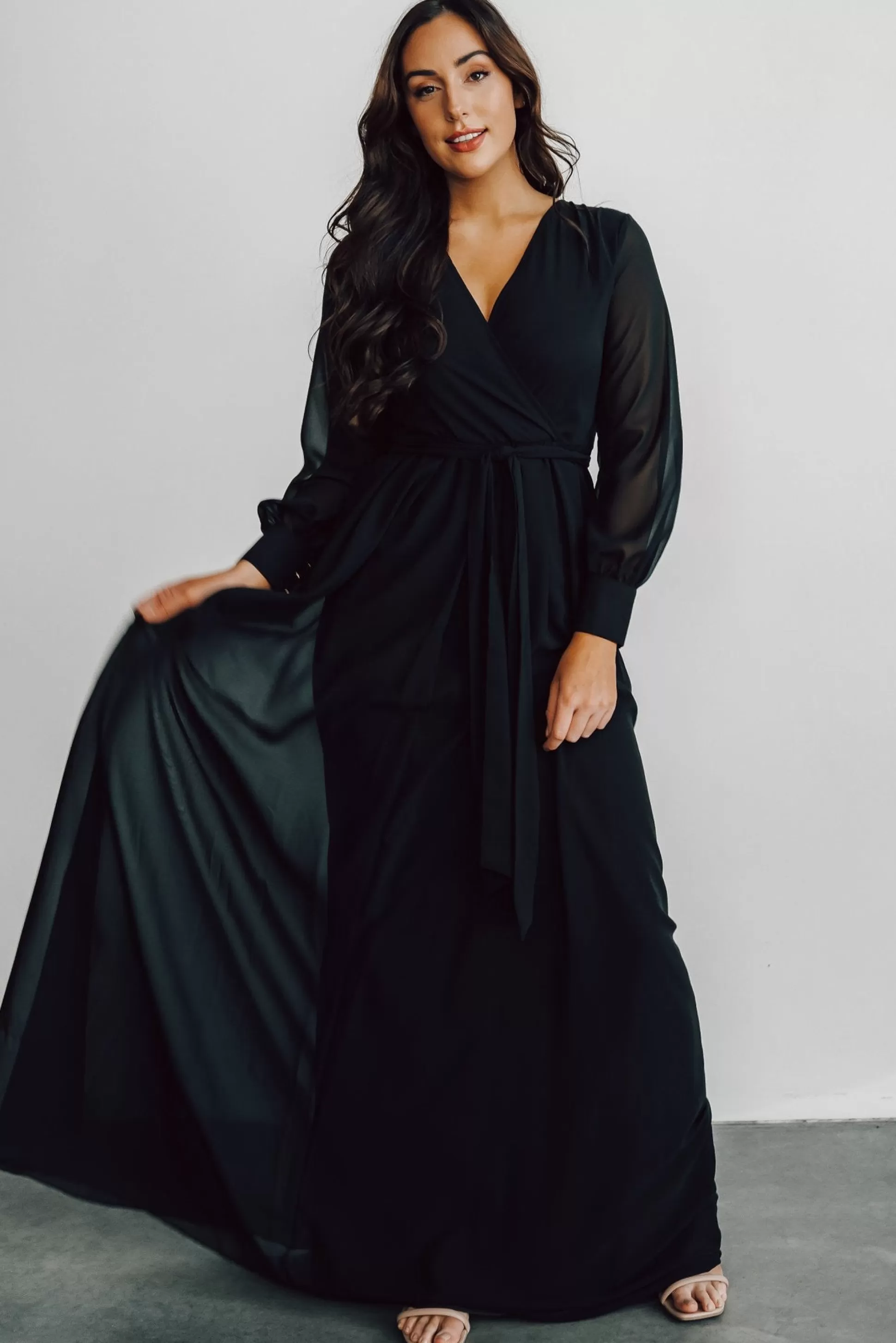 SALE | Baltic Born Lydia Maxi Dress | Black