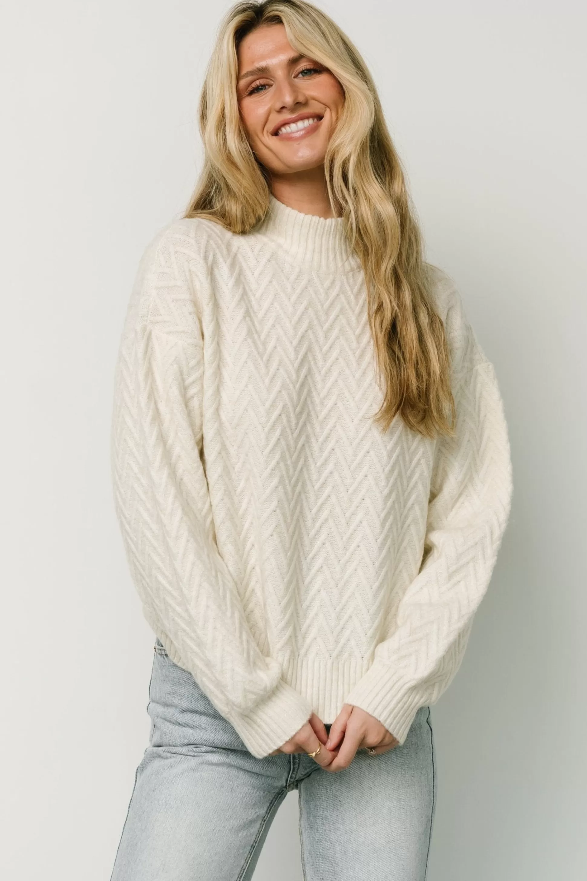 sweaters | Baltic Born McRae Knit Sweater | Ivory