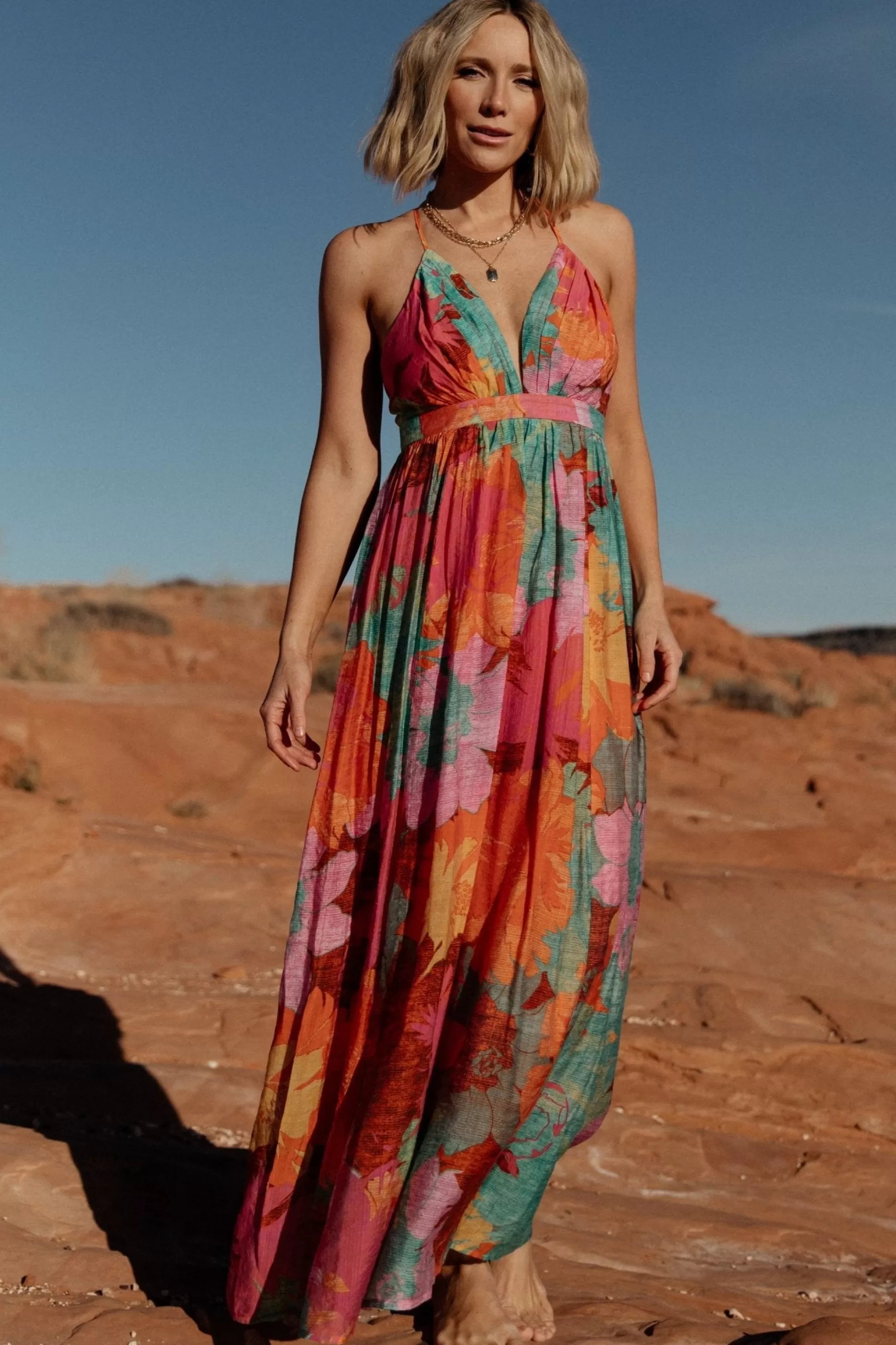 COMING SOON | Baltic Born Miramar Maxi Dress | Multi Print