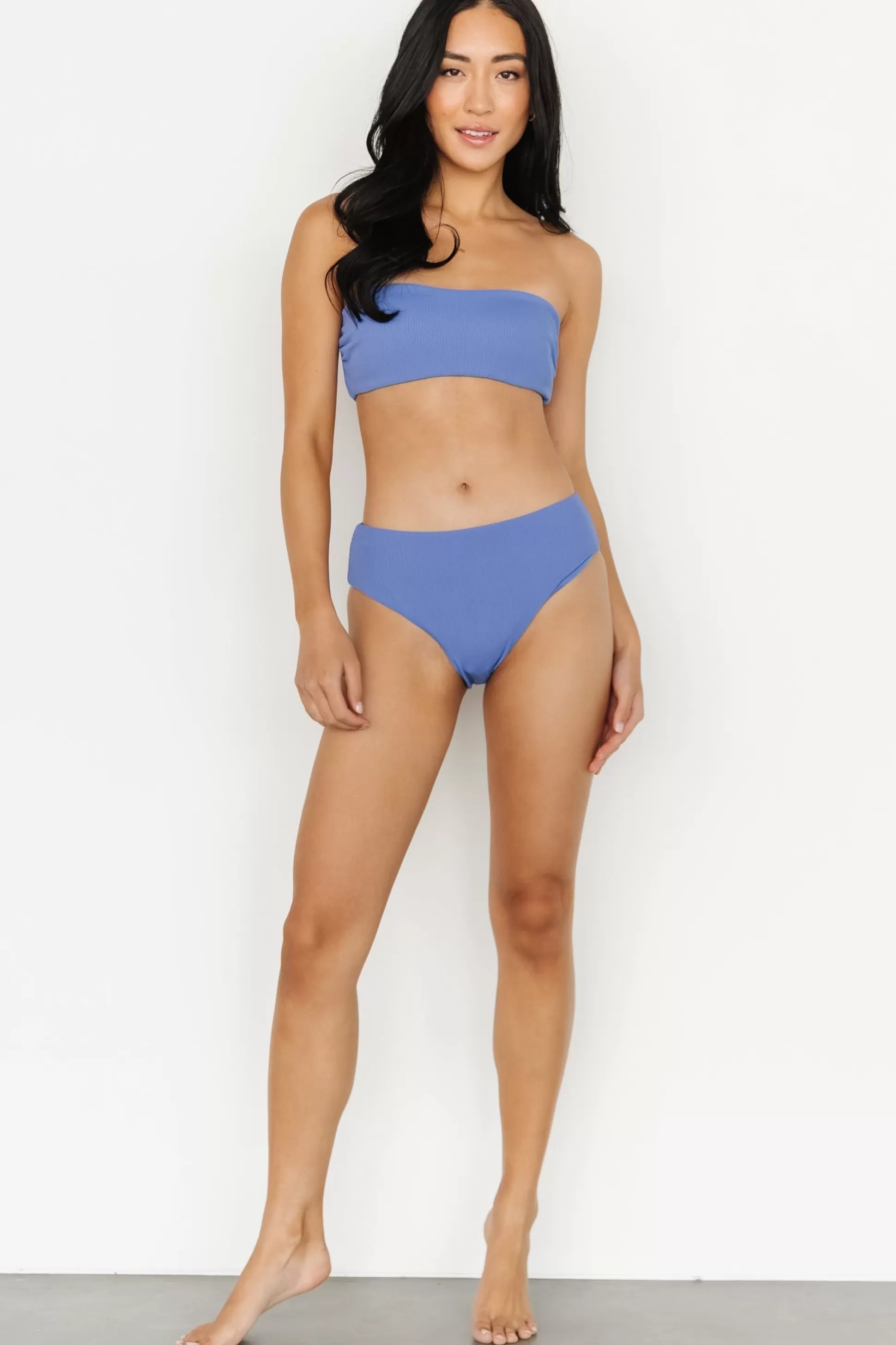 bikini | Baltic Born Panthera Bandeau Bikini Top | Pacific Blue